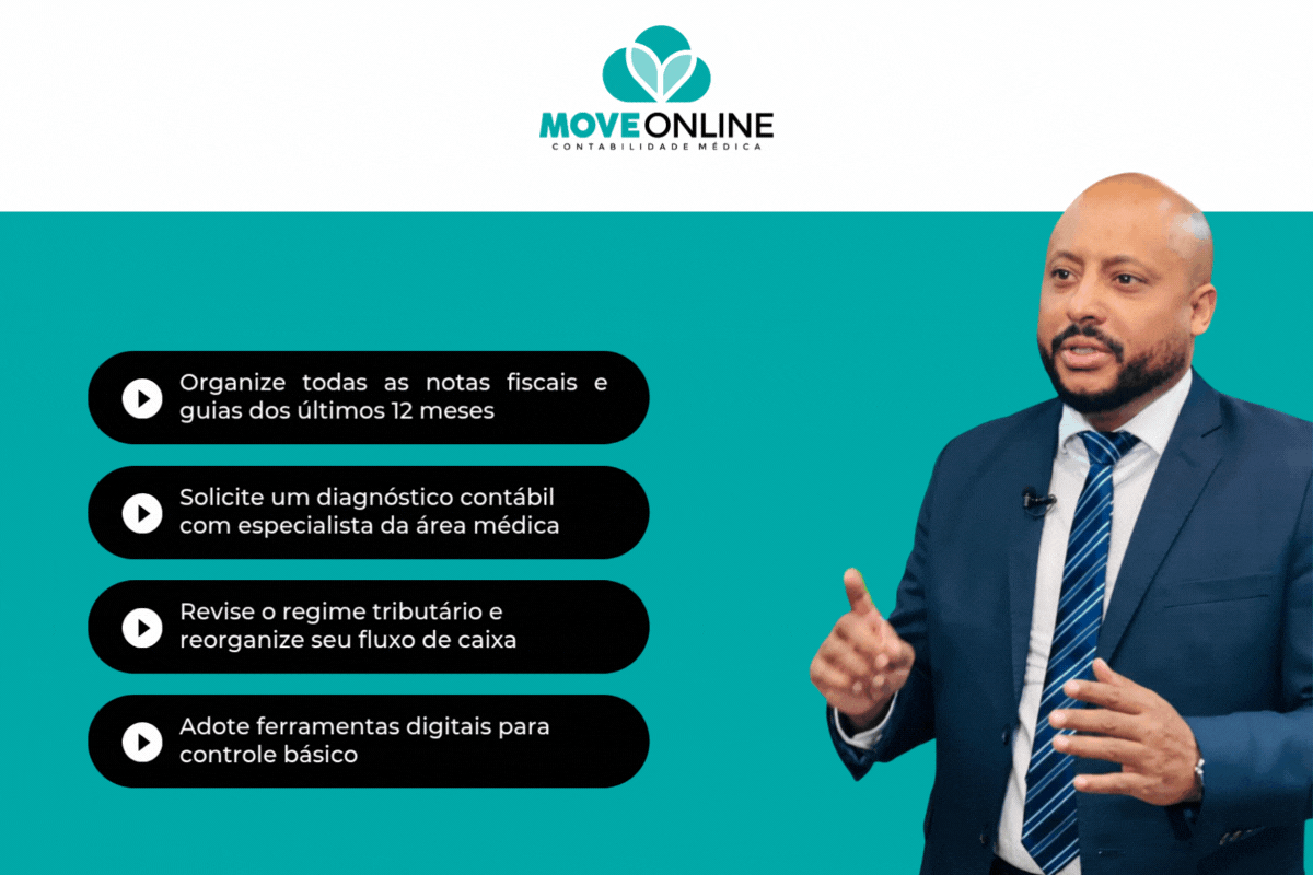 Checklist de recuperação fiscal para médicos