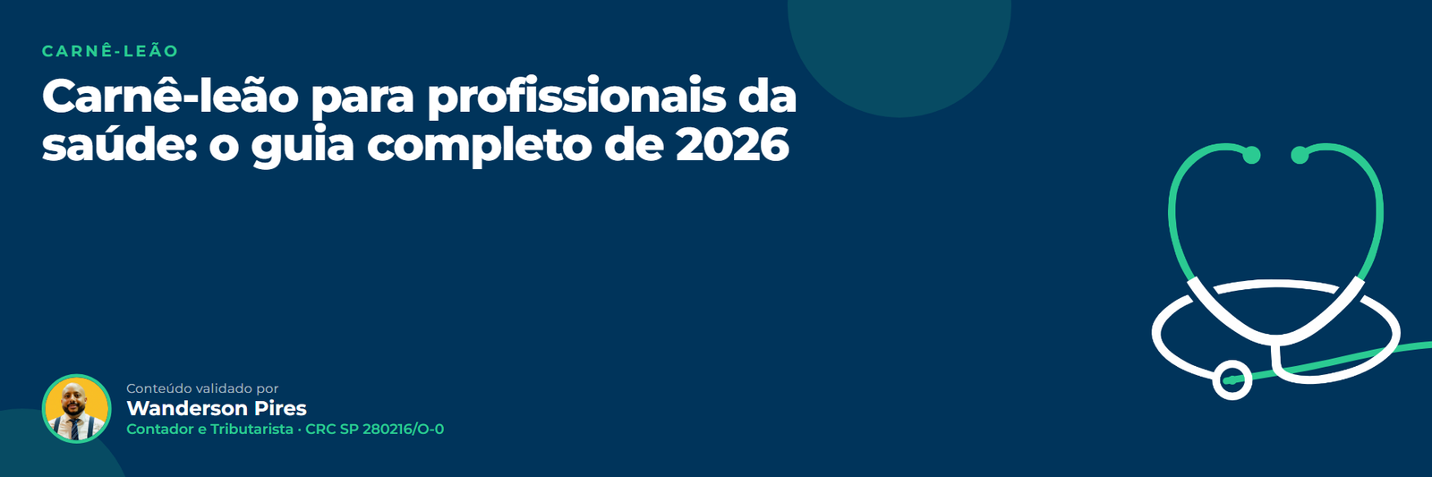 Carnê-leão para profissionais da saúde: o guia completo de 2026
