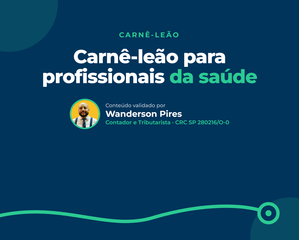 Carnê-leão para profissionais da saúde