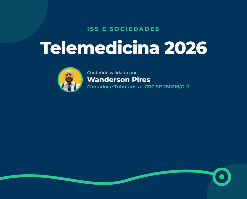 Telemedicina 2026: Regras de ISS e Notas Fiscais Interestaduais