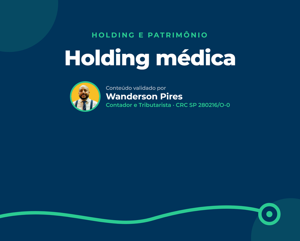 Holding médica: quando faz sentido e quando é cedo demais