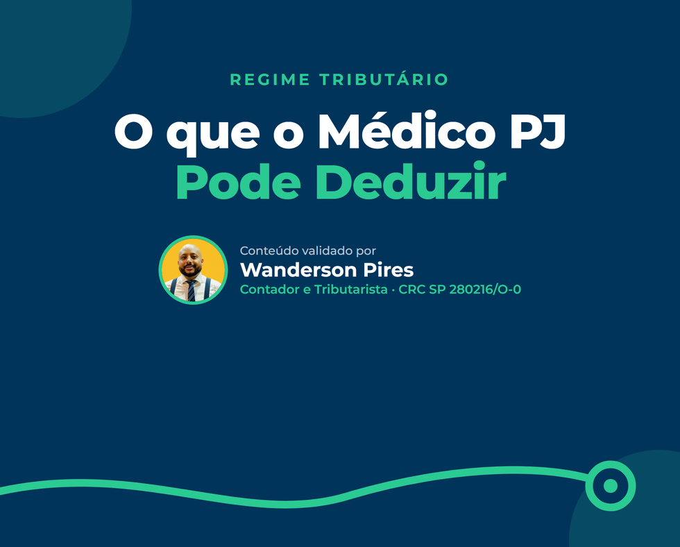 O que o Médico PJ Pode Deduzir: Marketing, Cursos e Despesas