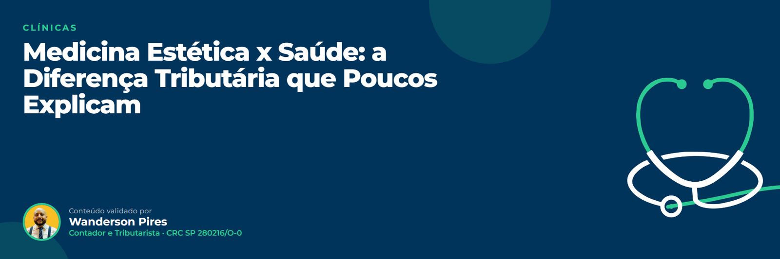 Tributação de medicina estética: Medicina Estética x Saúde: a Diferença Tributária que Poucos Explicam