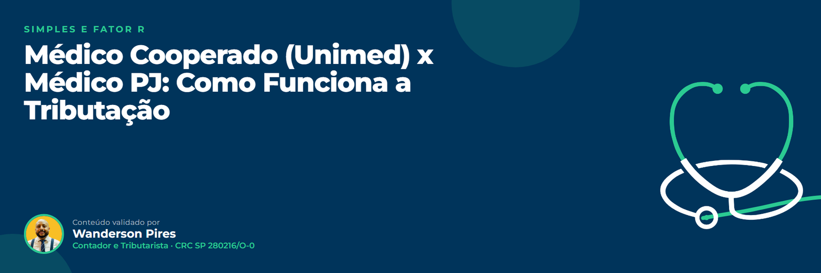 Médico cooperado x PJ: Médico Cooperado (Unimed) x Médico PJ: Como Funciona a Tributação