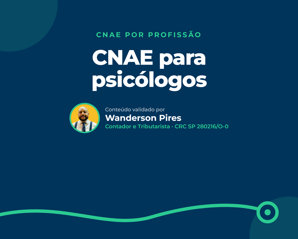 CNAE para psicólogos: código, anexo do Simples e Fator R