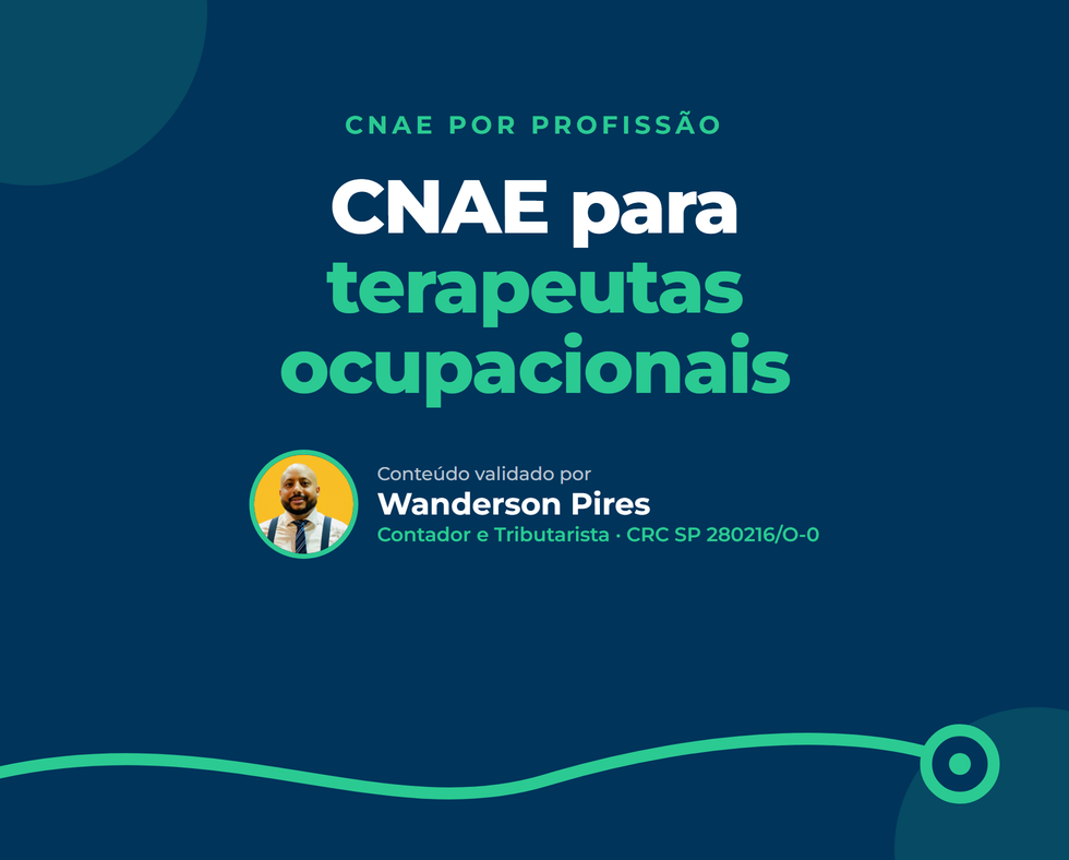 CNAE para terapeutas ocupacionais: código, anexo do Simples e Fator R