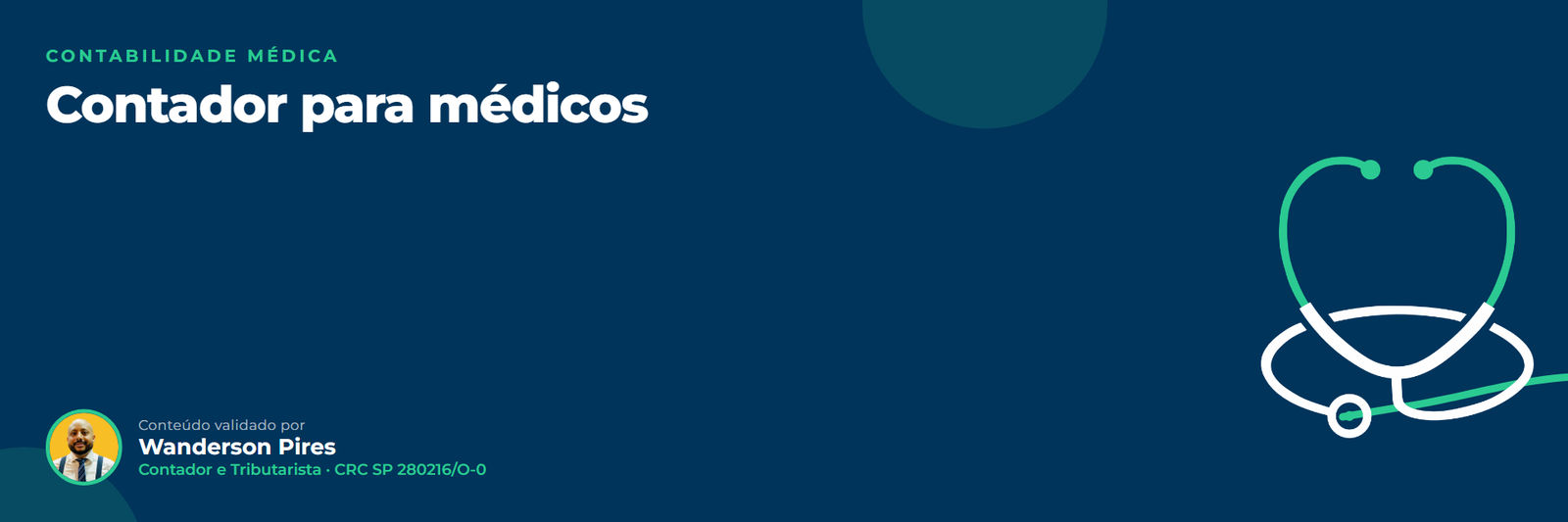 Contador para médicos: o que faz, quanto custa e como escolher em 2026