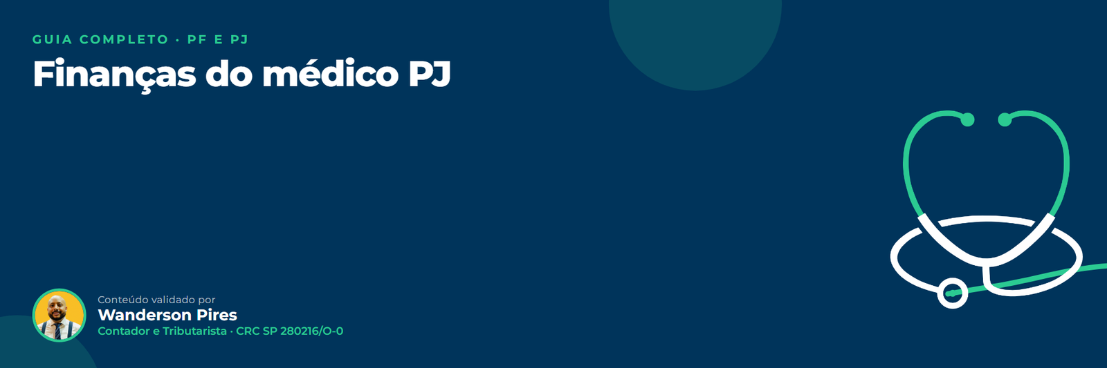 Separar finanças PF e PJ: Finanças do médico PJ: como separar PF e PJ (guia completo 2026)