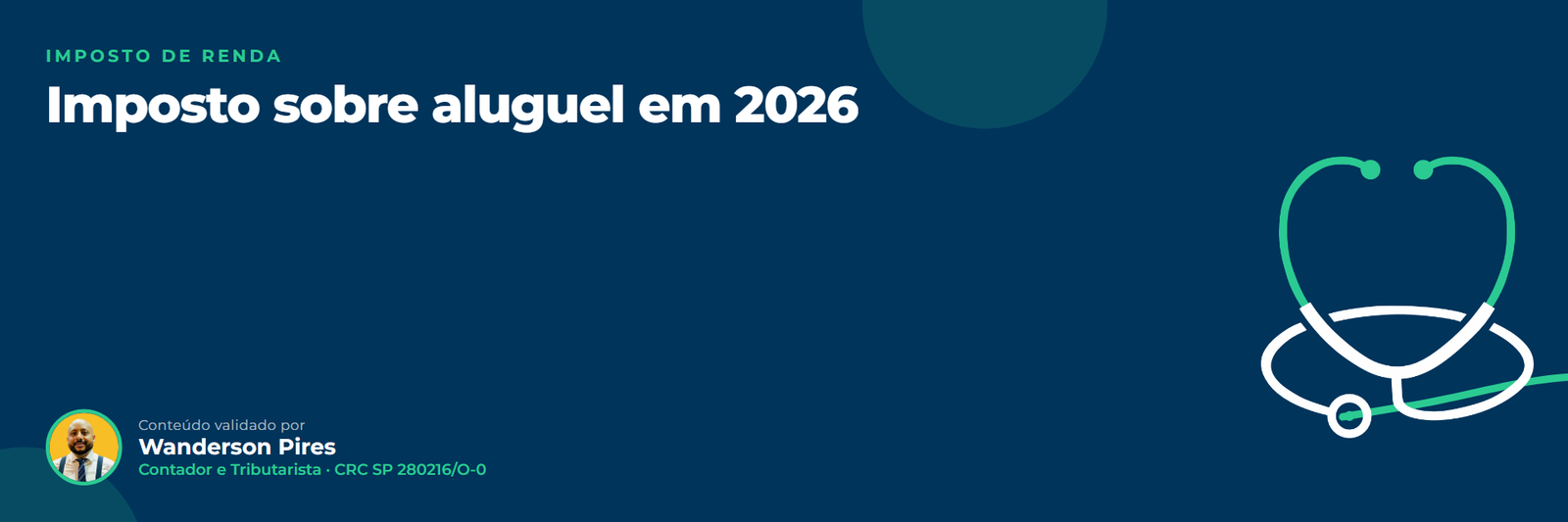 Imposto sobre aluguel em 2026: até R$ 5 mil por mês sem IR