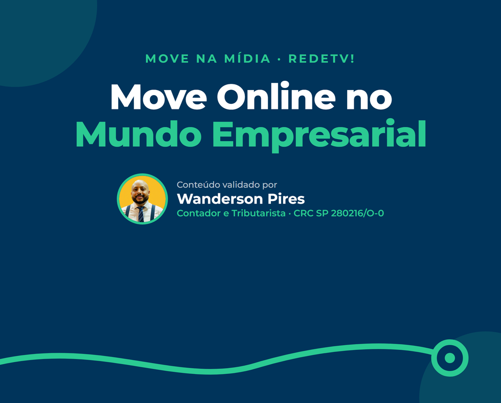 Move Online no Mundo Empresarial, da RedeTV!: contabilidade para a saúde na TV