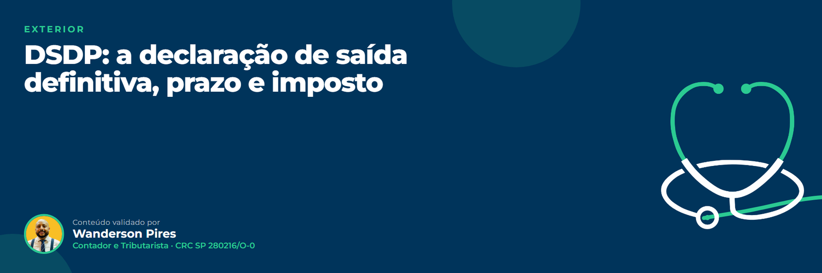 DSDP: a declaração de saída definitiva, prazo e imposto
