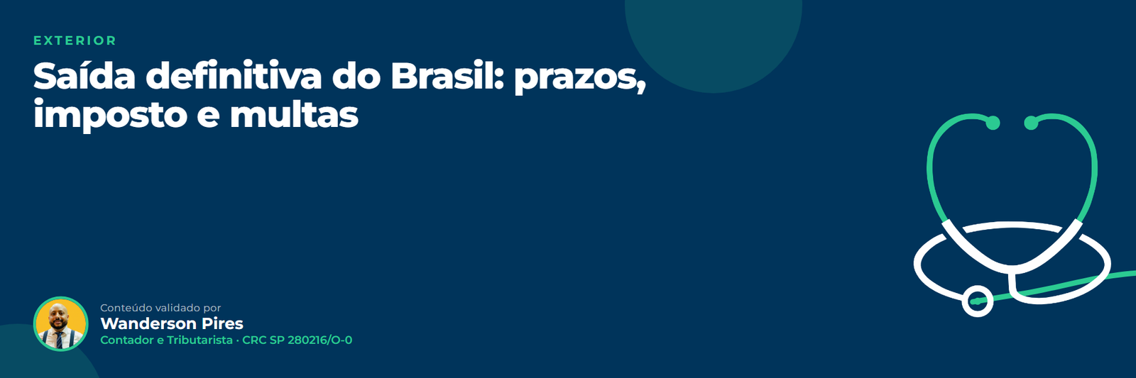 Saída definitiva do Brasil: prazos, imposto e multas