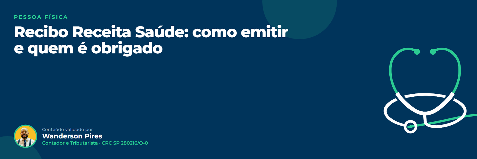 Recibo Receita Saúde 2026: como emitir e quem é obrigado