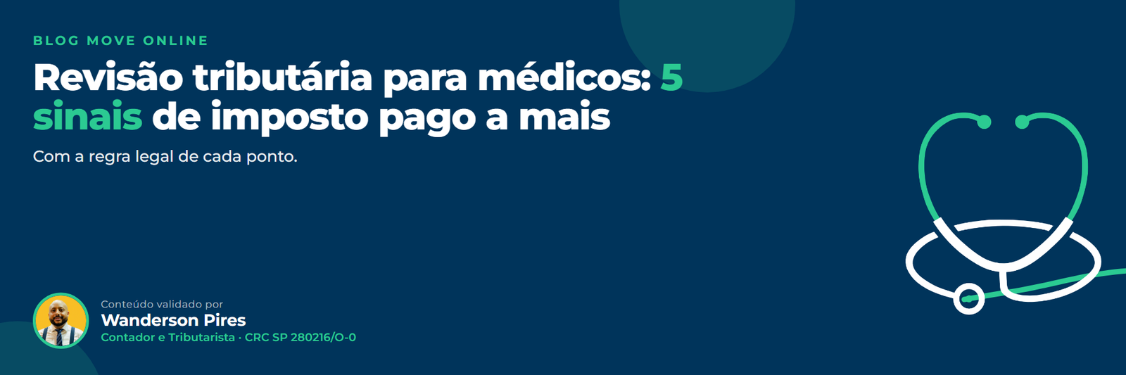 Revisão tributária para médicos: 5 sinais de que você paga imposto demais