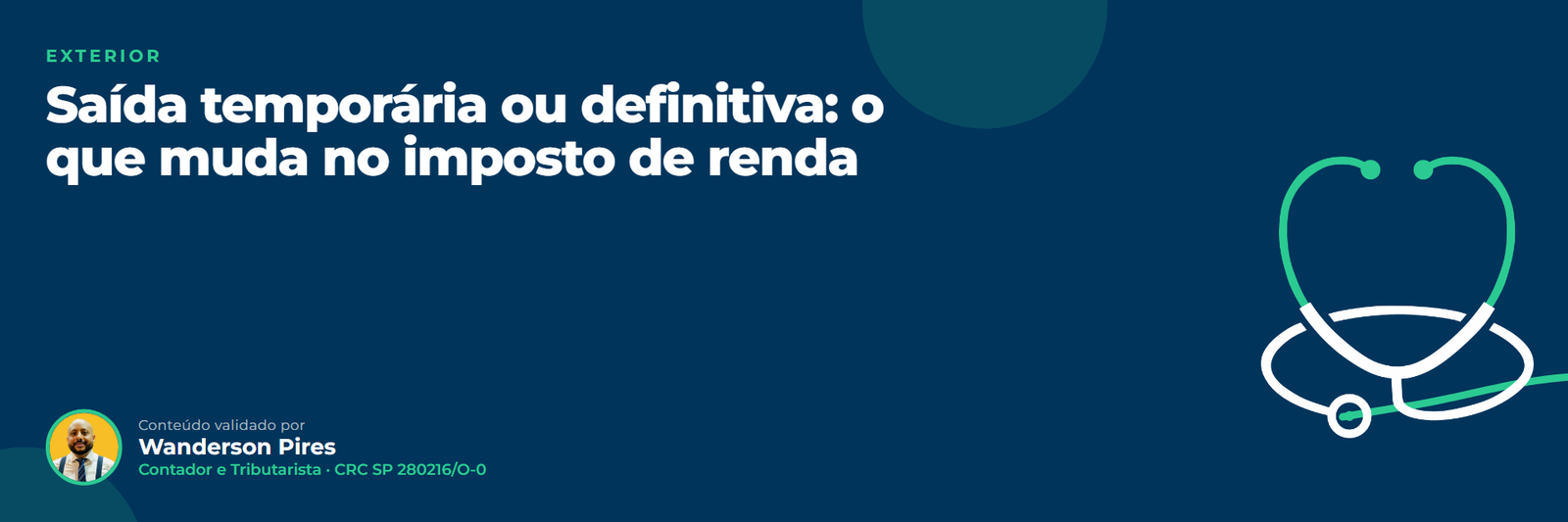 Saída temporária ou definitiva: o que muda no imposto de renda