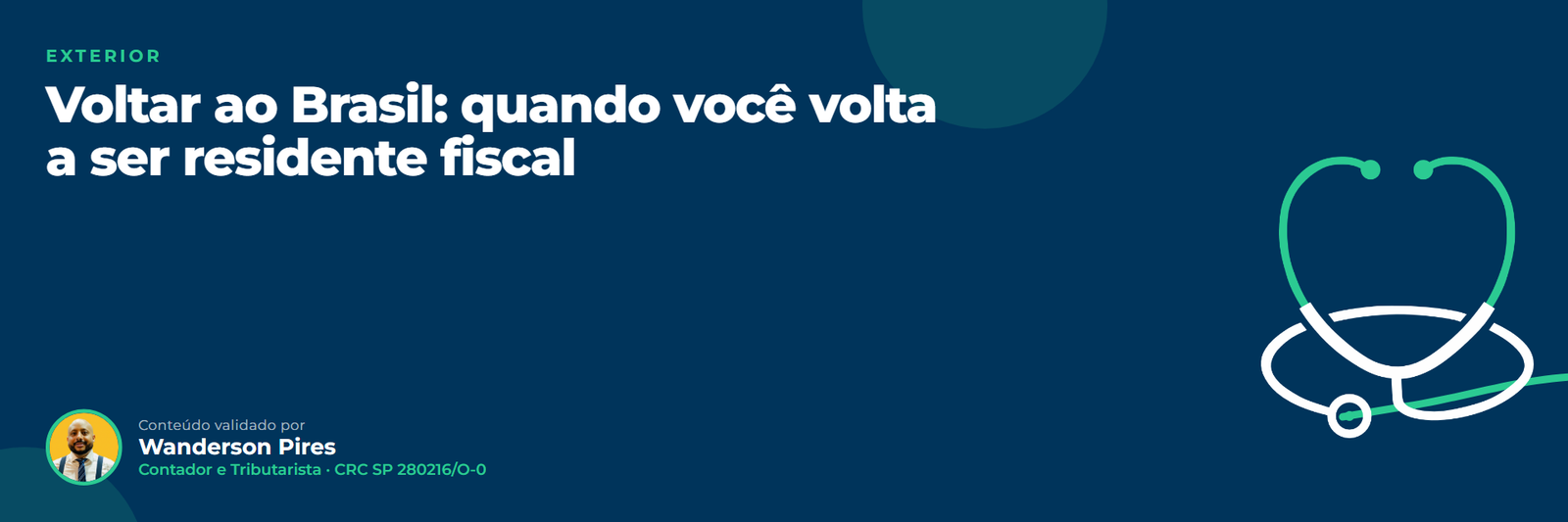 Voltar ao Brasil: quando você volta a ser residente fiscal